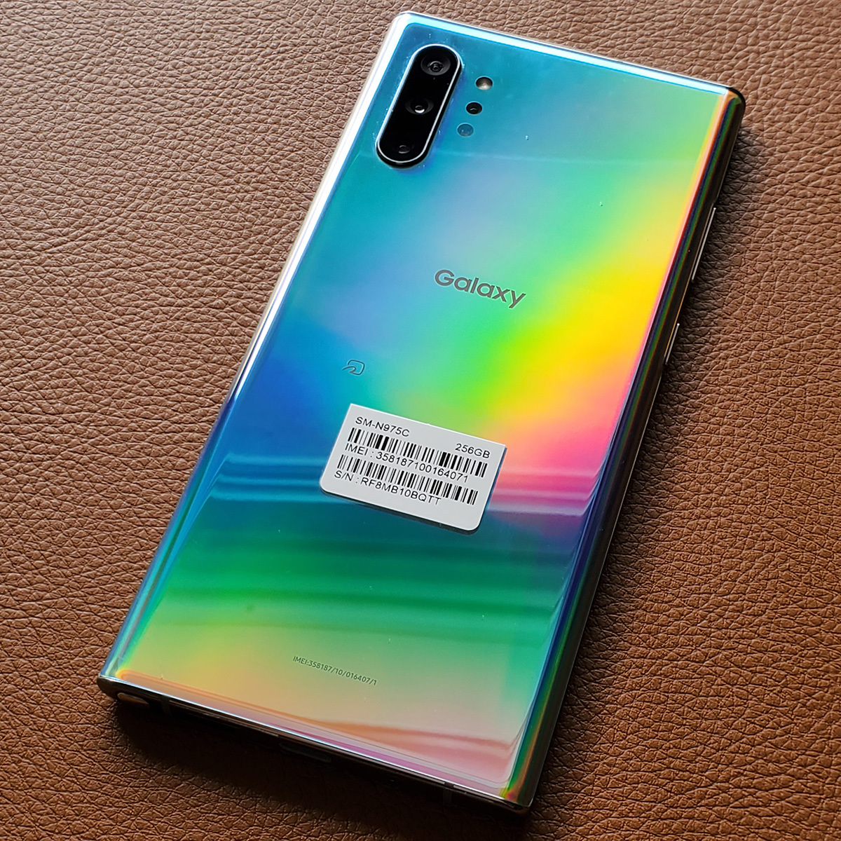 Galaxy Note10+ モバイル版 SM-N975C オーラグロー-