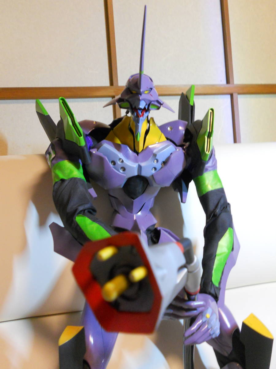  valuable the first serial number Neon Genesis Evangelion 60cmEVA-01 balk s Sega structure shape .EVA research machine GAINAX