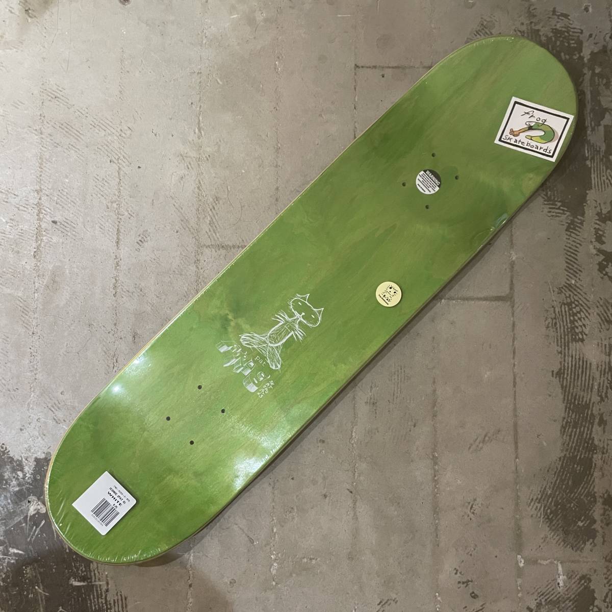 本店は Iconic 【FROG】 (Pat スケボー スケートボード 8.25 Deck G