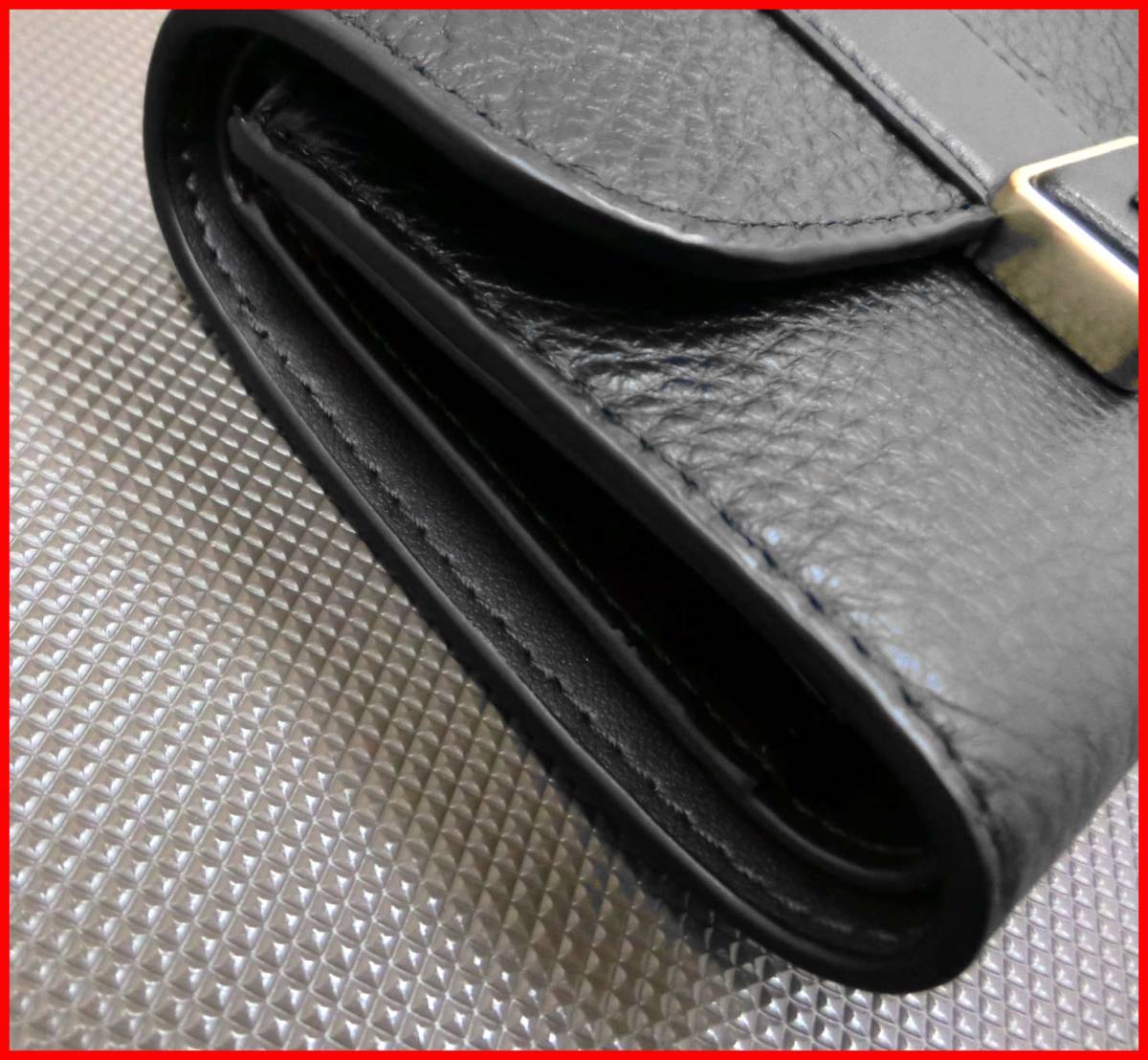 【国内正規品】79%OFF◆コーチCOACH◆ミディアムグレースウォレット二つ折り財布サイフ皮革レザーCC059◆黒ブラック定価:60,500円
