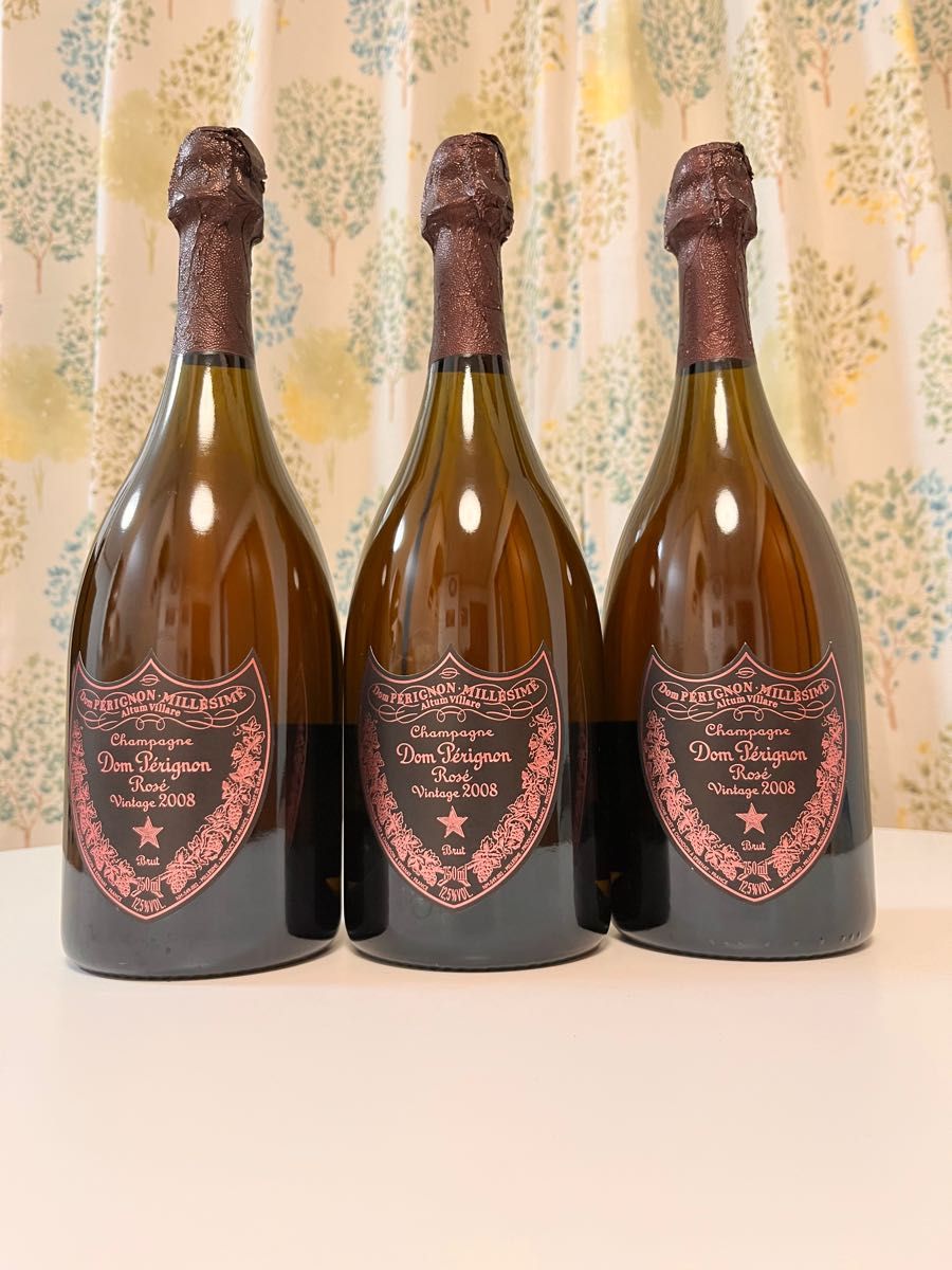 ドンペリニヨンロゼ750ml 3本セット|PayPayフリマ