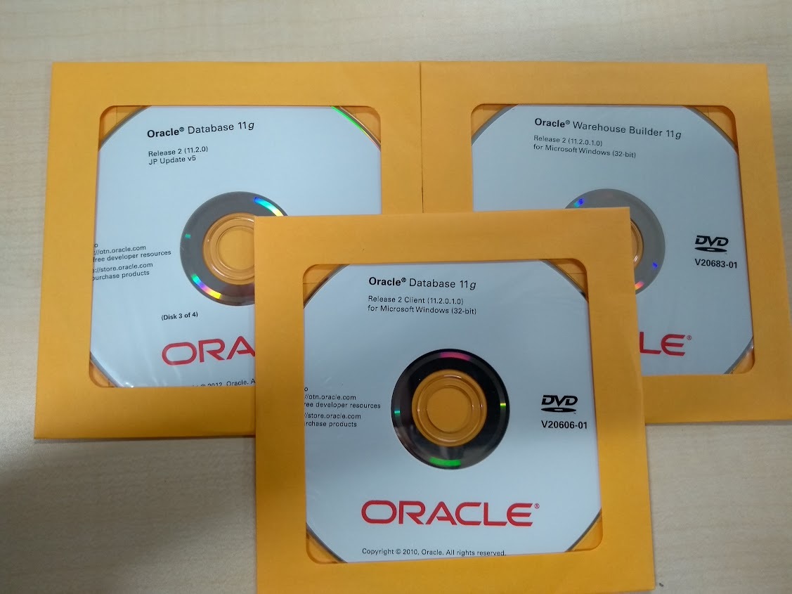 ● Oracle Database 11g Release 2 (11.2.0.1.0) JP Media Pack　ｖ4 for Microsoft Windows x64 (64-bit)39枚セット_画像5