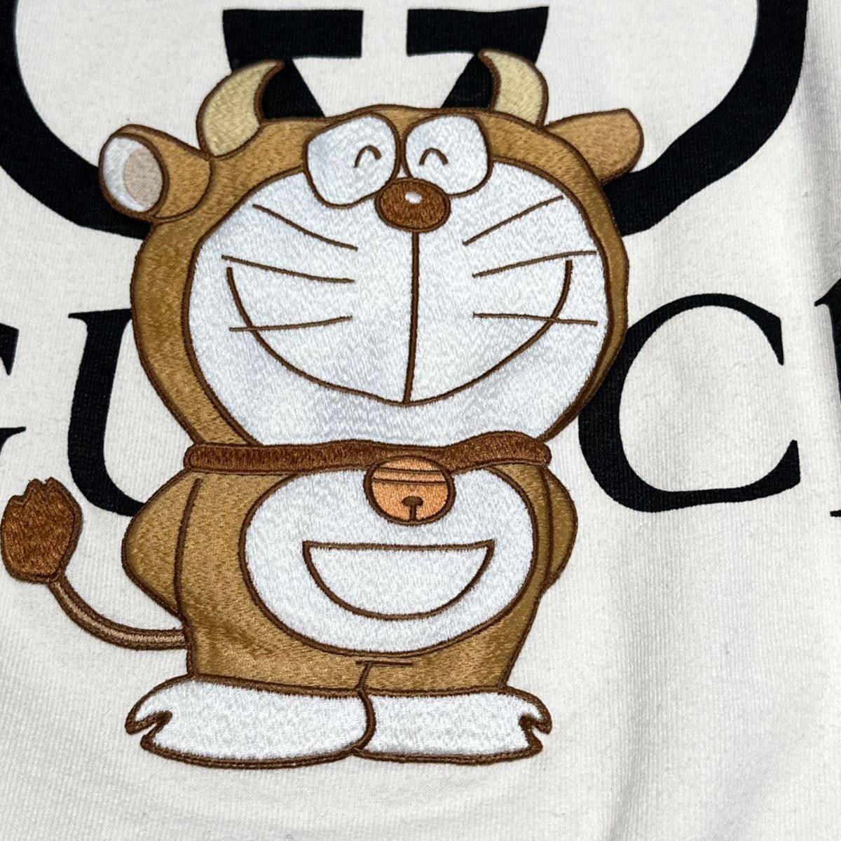 送料無料【GUCCI×DORAEMON】長袖スウェット/ウシえもん/XL☆グッチ-