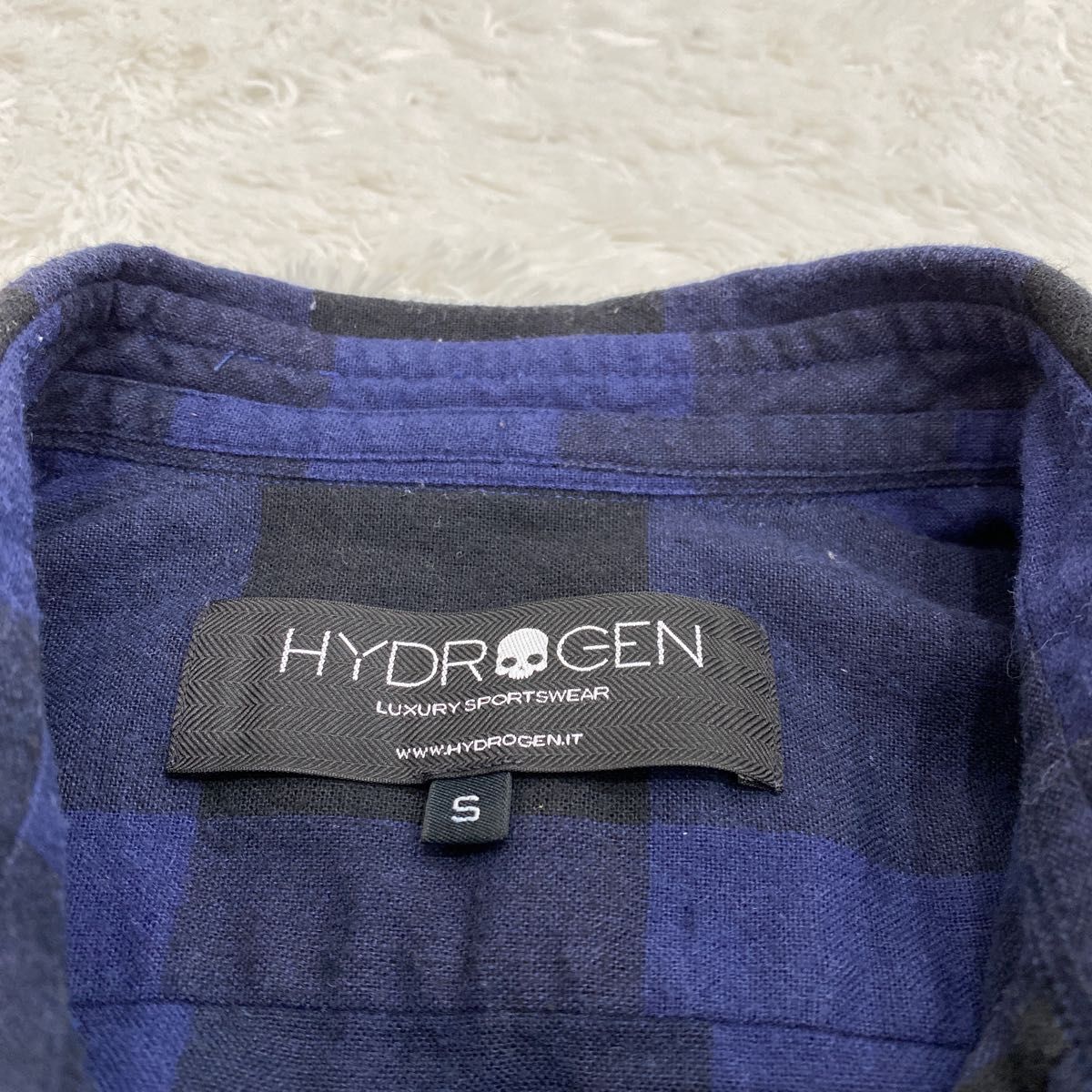 HYDROGEN ハイドロゲン ☆ トップス 長袖シャツ チェック柄 バックログ