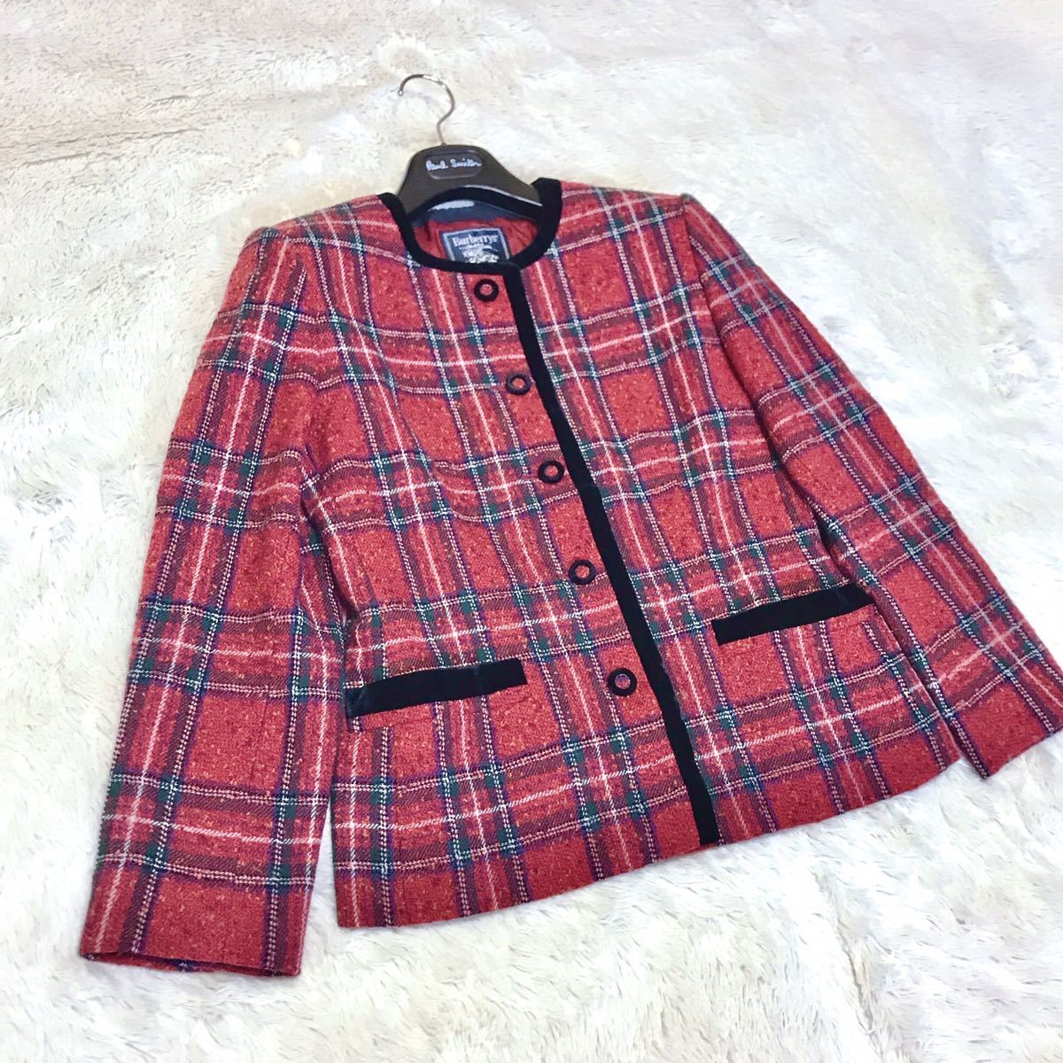激レア 極美品 Burberry's ウール チェック ジャケット 激レア 極美品 Burberry's ウール チェック ジャケット