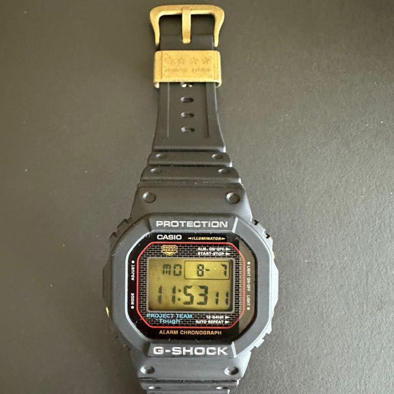 CASIO G-SHOCK 40周年記念限定モデル DW-5040PG-1JR 中古(G-SHOCK