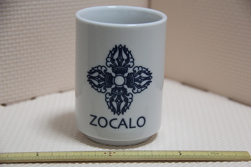 陶器製 ZOCALO 湯のみ ソカロ 検索 湯飲み 湯呑 湯飲み グッズ シルバーアクセサリー_画像1