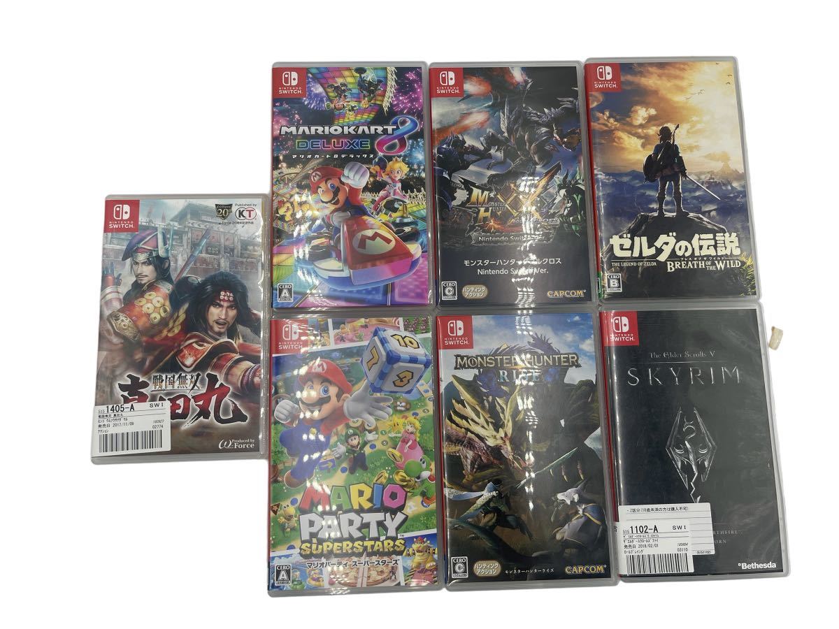 1円〜 任天堂 スイッチ Switch ソフトまとめ7 点まとめ マリオカート