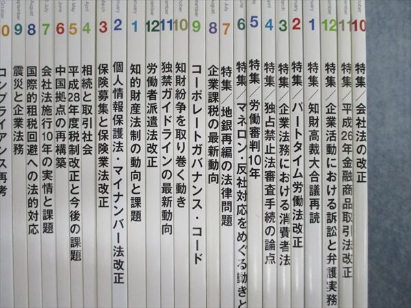 TD84-028 有斐閣 ジュリスト 2014年10～12月/2015年1～12月/2016年1～11月/2017年1～12月 計38冊 ★ sale L1D_画像2