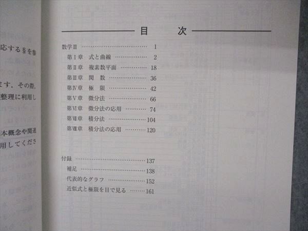 VD04-051 河合塾 高2 高校グリーンコース 数学重要事項集(数学III) 2021 07s0B_画像3