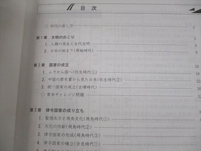 VA11-081 馬渕教室 小5 中学受験コース 社会 歴史1/2/サブノート 2021 計4冊 25M2C_画像4