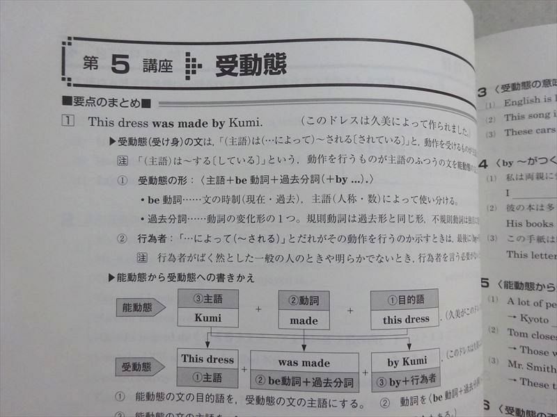 VB37-095 塾専用 春期テキスト 英語/数学 3年 計2冊 11 s5B_画像4