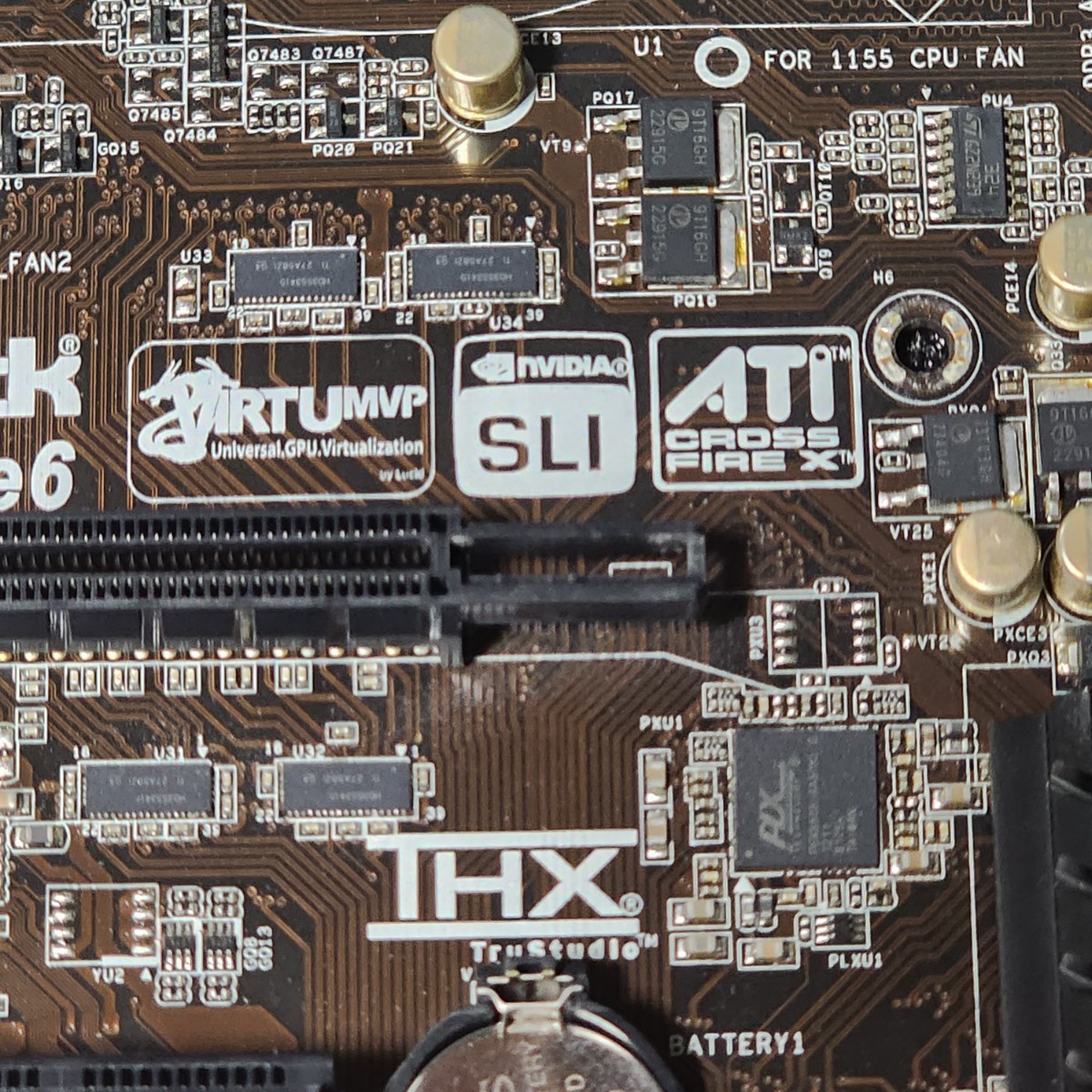ASRock Z77 Extreme6 IOパネル付属 LGA1155 ATXマザーボード 第2・3世代CPU対応 最新Bios 動作確認済 PCパーツ