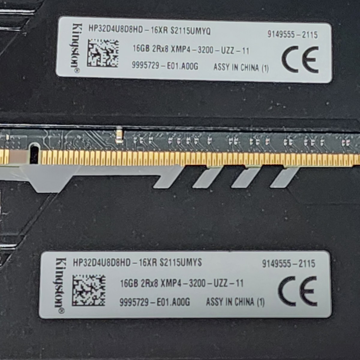 Kingston HYPERX FURY DDR4-3200MHz 64GB (16GB×4枚キット Kingston HYPERX FURY DDR4-3200MHz 64GB (16GB×4枚キット