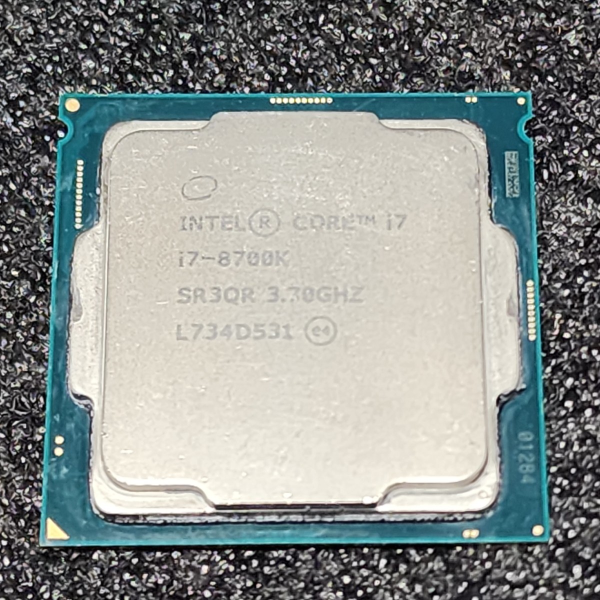 CPU Intel Core i7 8700K 3.7GHz ジャンク品 PCパーツ(Core i7)｜売買