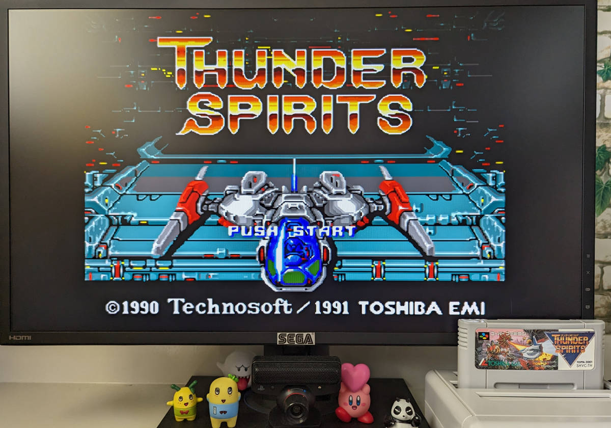 SFC サンダースピリッツ / サンダーフォース III THUNDER SPIRITS Thunder Force 3 (箱説なし) ★ スーパーファミコン専用ソフト_画像4