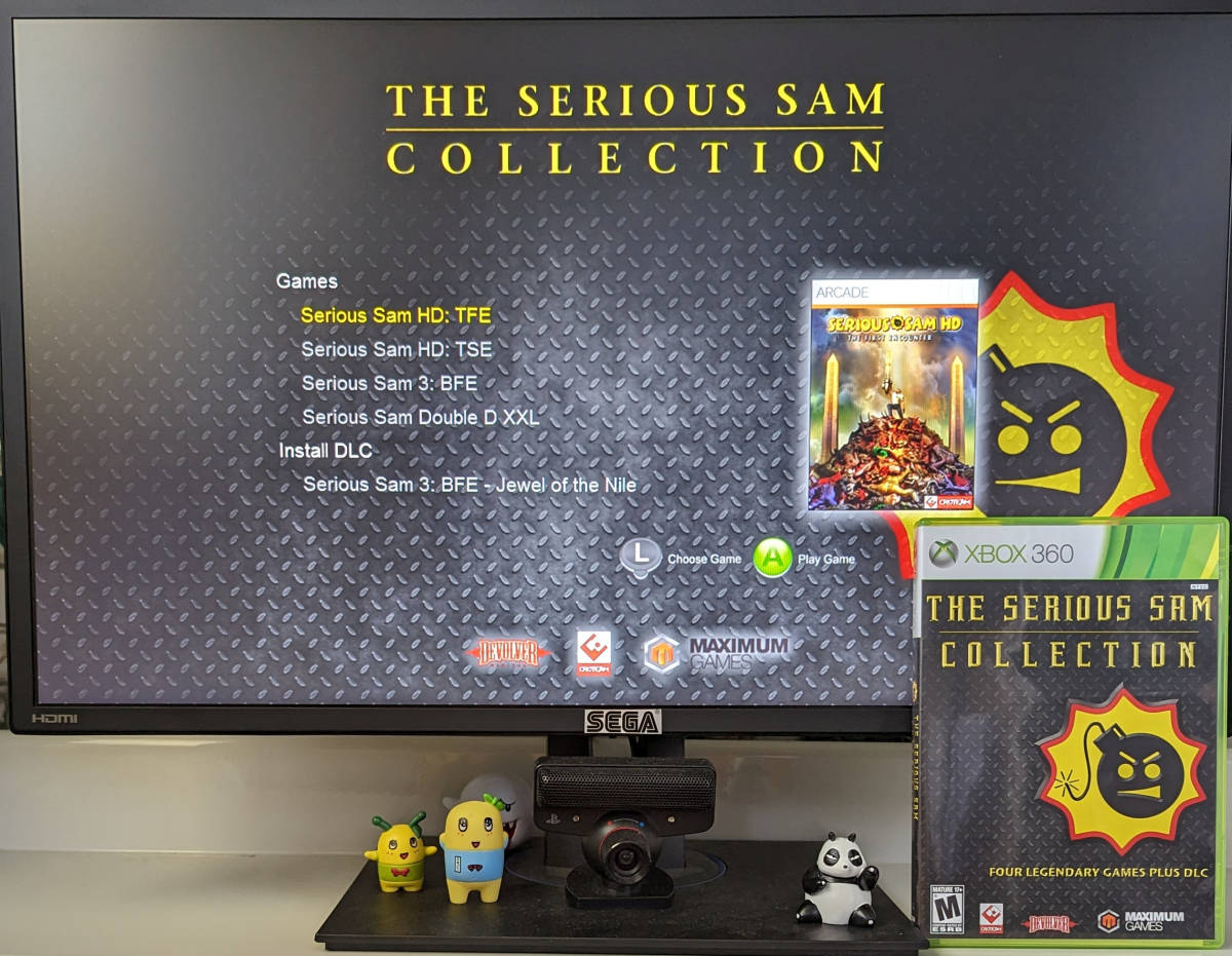 シリアス サム コレクション THE SERIOUS SAM COLLECTION 4 GAMES & DLC 北米版 ★ XBOX 360_画像8