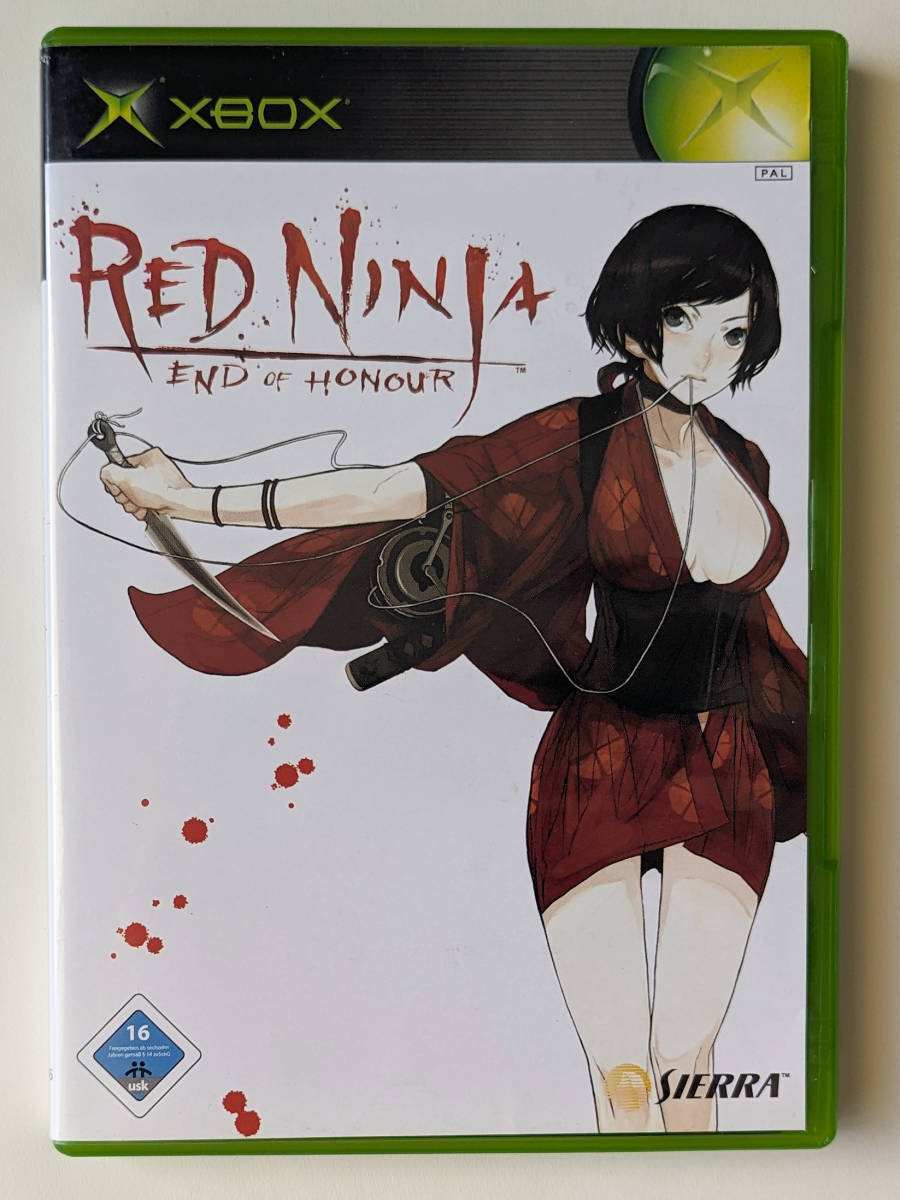 紅忍 血河の舞 レッド・ニンジャ: エンド・オブ・オナー RED NINJA END OF HONOR EU版 ★ XBOX / XBOX 360