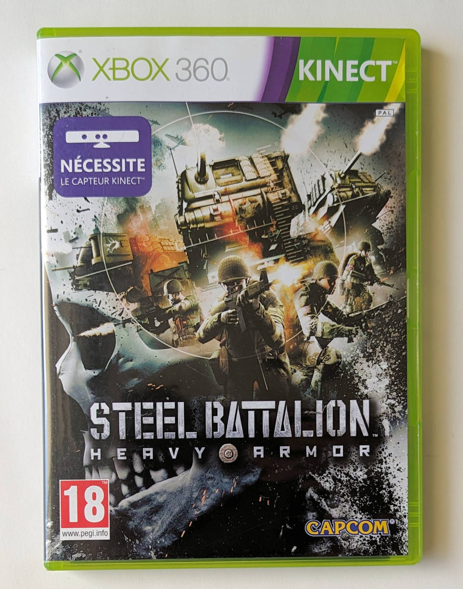 重鉄騎 スティールバタリオン : ヘビーアーマード 鉄騎大戦 (日本語も対応) STEEL BATTALION Heavy Armor EU版 ★ XBOX 360 KINECT_画像1