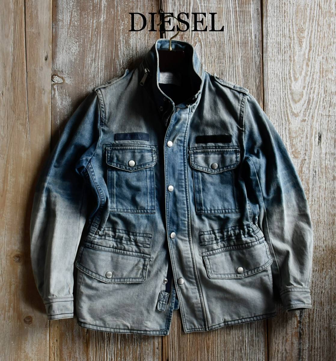 正規品 DIESEL ディーゼル イタリア製 希少 デニム インディゴ