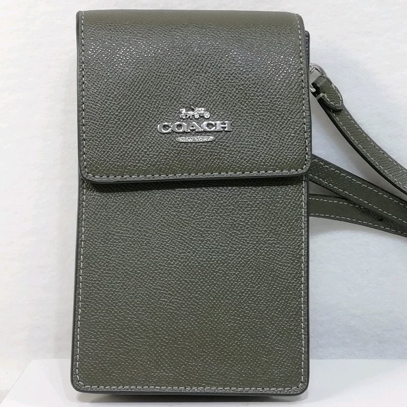 COACH F2378-CM235 スマートフォン用ショルダーバッグ オリーブドラブ-