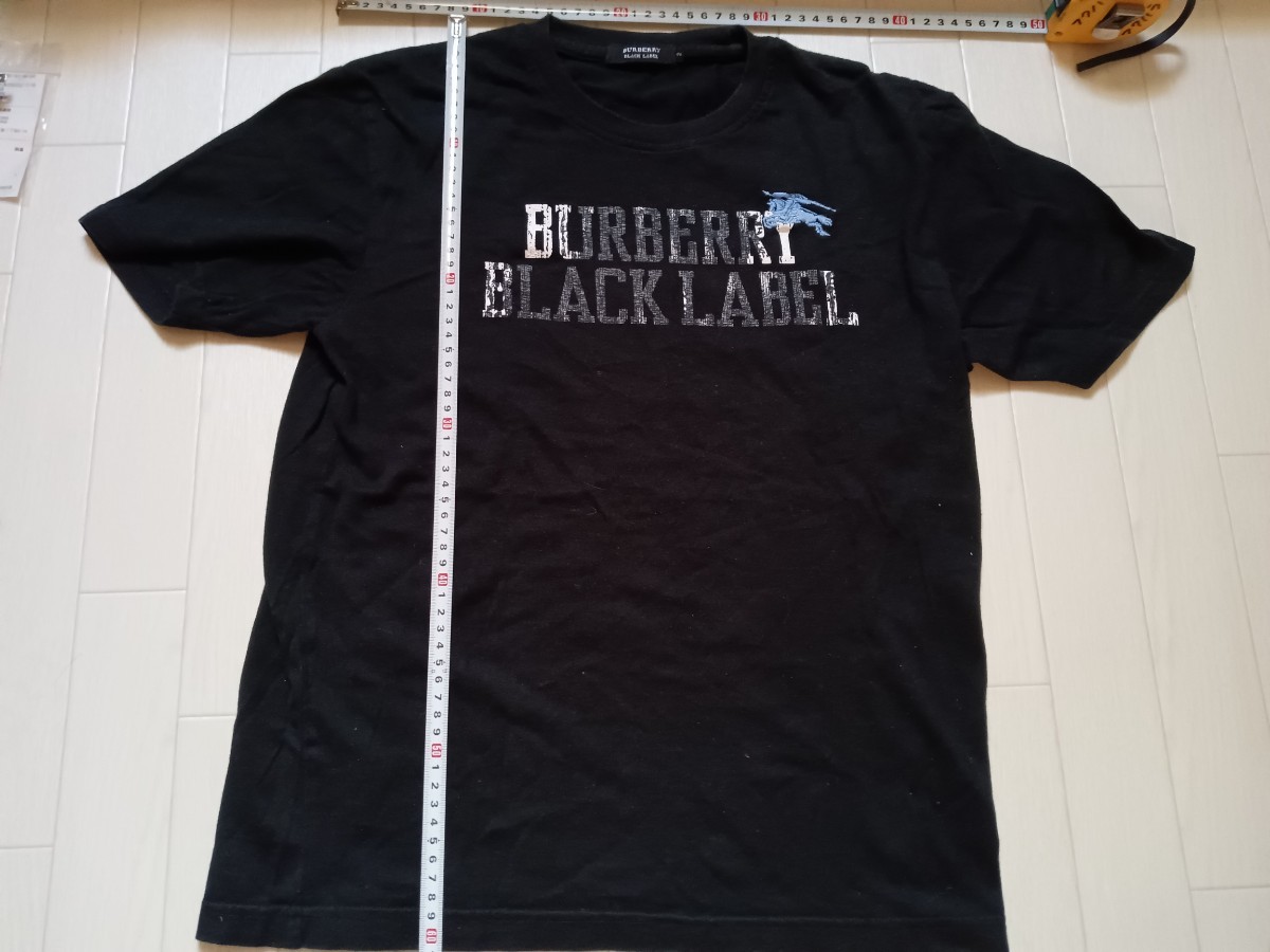 BURBERRY BLACK LABEL LOGO刺繍 Tシャツ 半袖Tシャツ_画像3