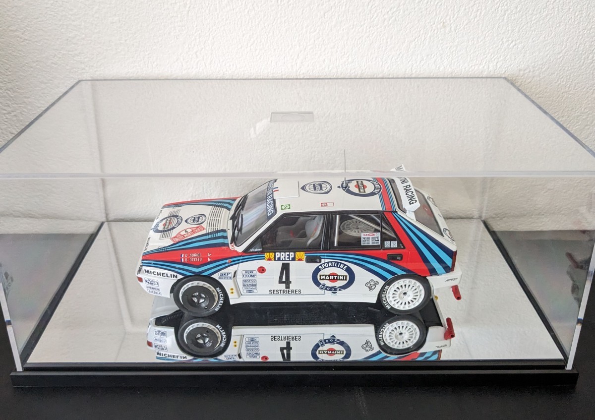 【ケース付き】1/24 ランチア デルタ HF インテグラーレ 1992 WRC ラリー・モンテカルロ アシェット タミヤ Lancia Delta オリオール_画像1