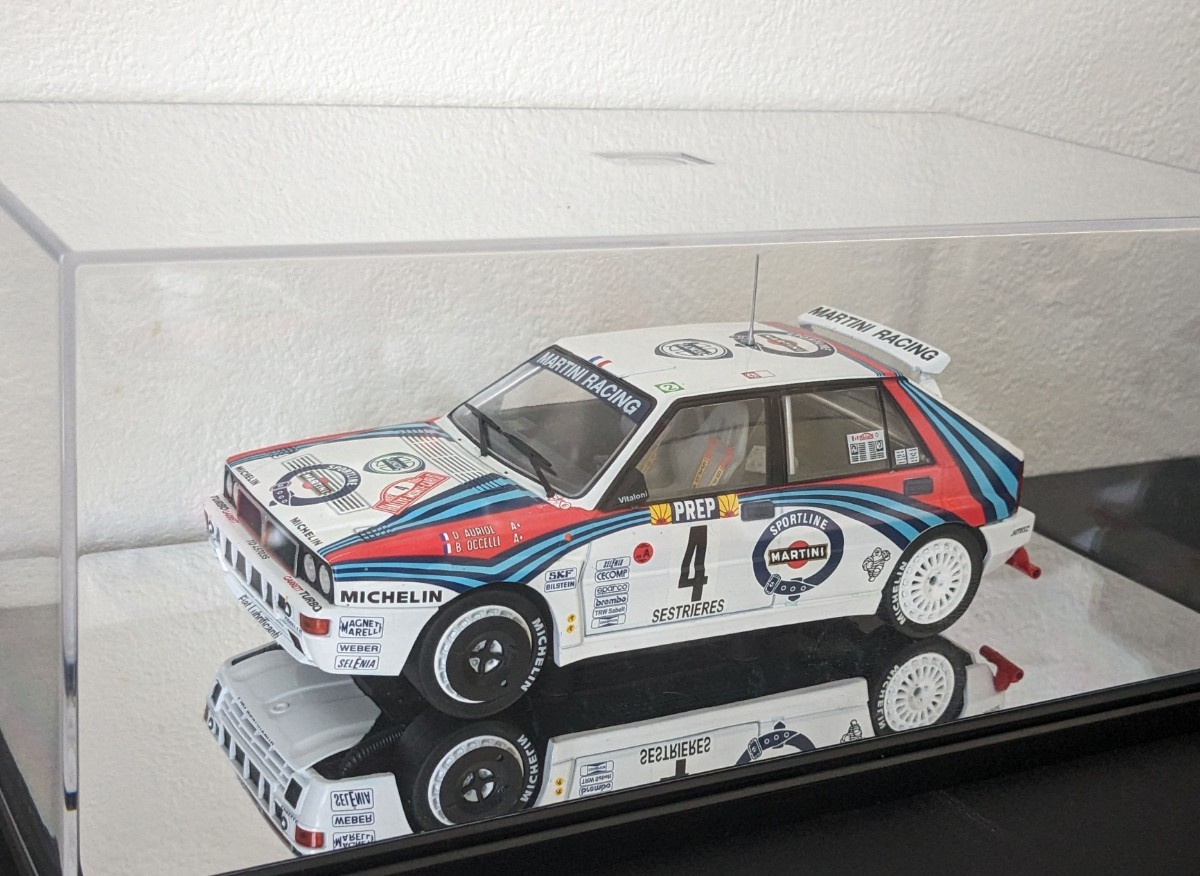 【ケース付き】1/24 ランチア デルタ HF インテグラーレ 1992 WRC ラリー・モンテカルロ アシェット タミヤ Lancia Delta オリオール_画像8