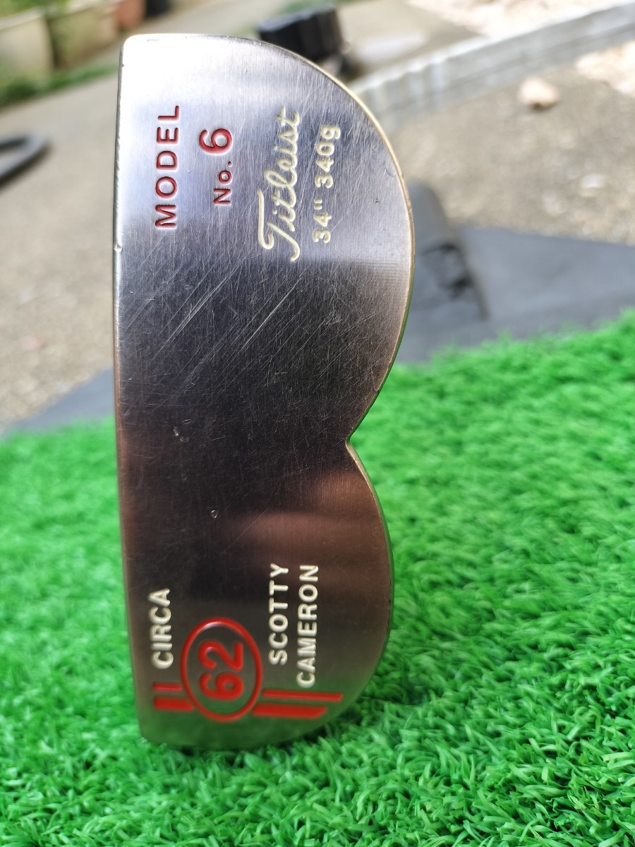 激レア!SCOTTY CAMERON スコッティキャメロン CIRCA パター ゴルフクラブ サーカ 62 モデル6 Titleist　お探しの方_画像1