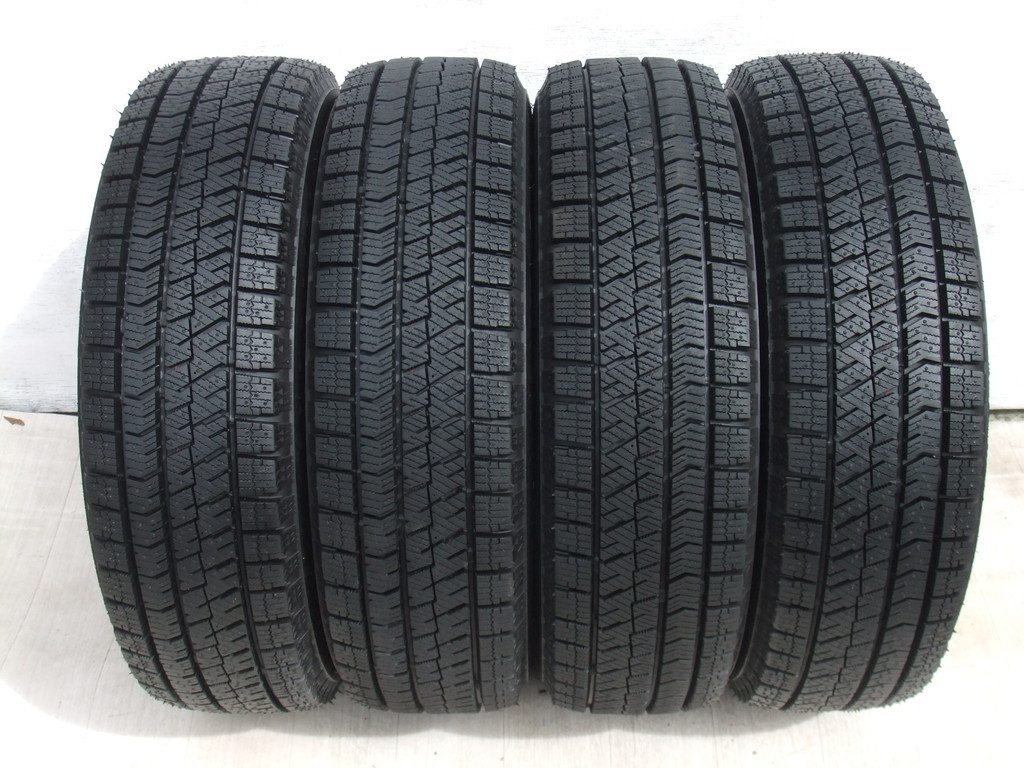 ECO FORME ムーヴ ミラ パレット MRワゴンR アルト ライフ EKワゴン 4.00B 100 +43 2018年製 イボ付 VRX2 155/65R13 4本 E06_画像8