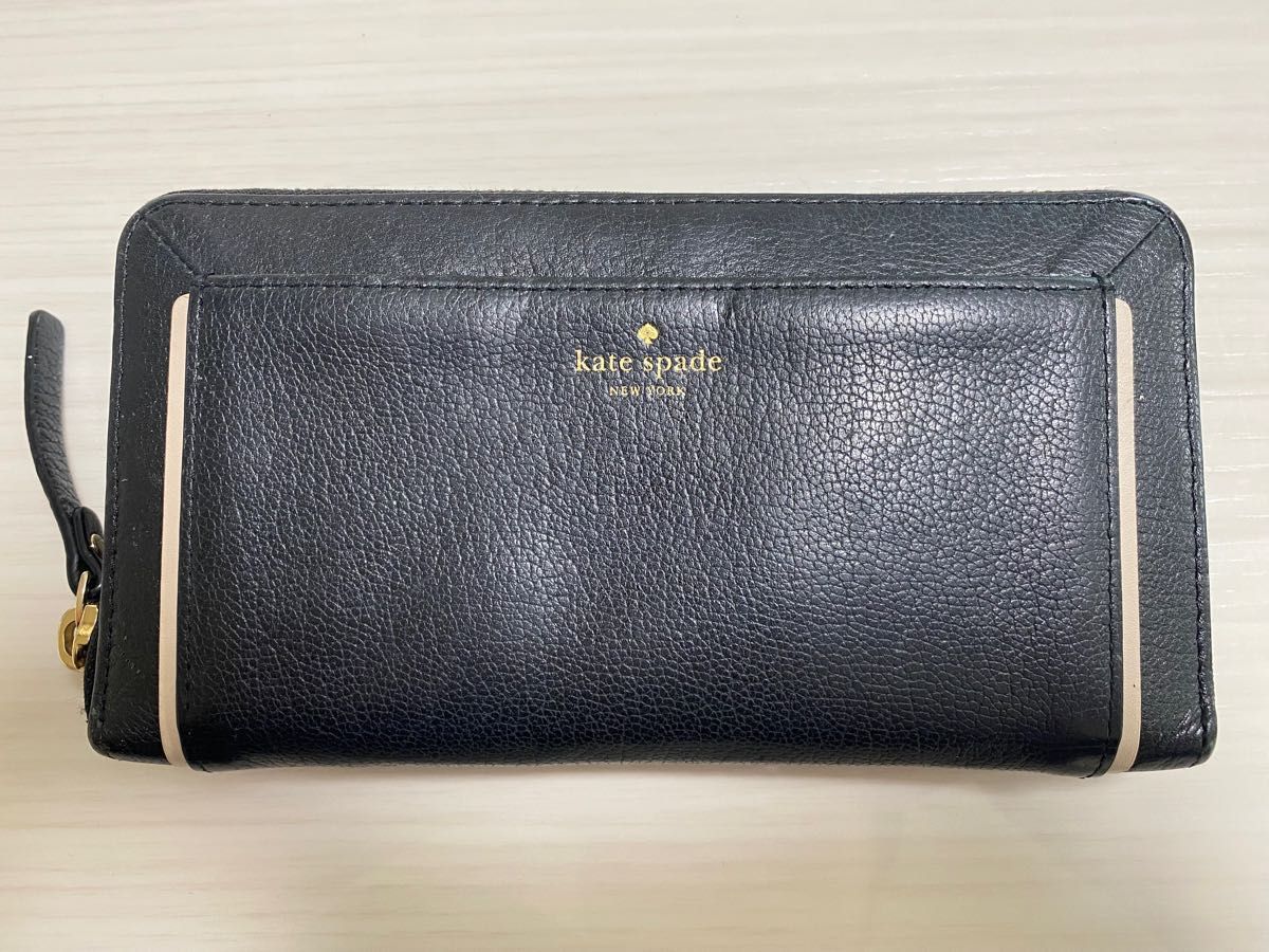 kate spade ケイトスペード 長財布 ラウンドファスナー