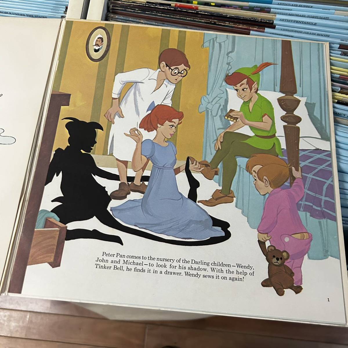 OST / PETER PAN [LP] Disney US record 1969 year MONO 3910