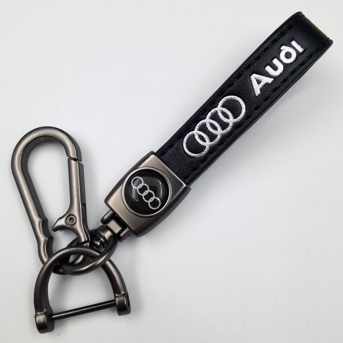 アウディ Audi キーホルダー キーホル ダー 車ロゴキーチェーン キーリング