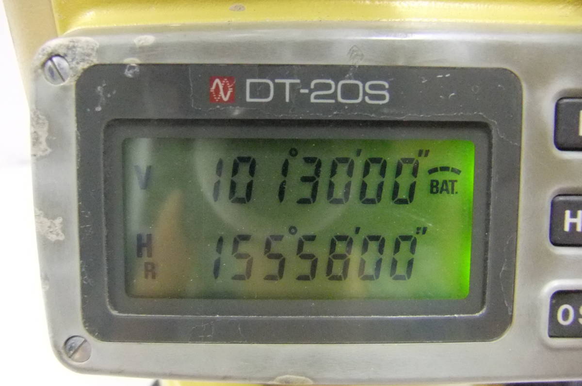 180806測量☆TOPCON☆トプコン電子セオドライトDT20S の商品 180806測量☆TOPCON☆トプコン電子セオドライトDT20S の商品