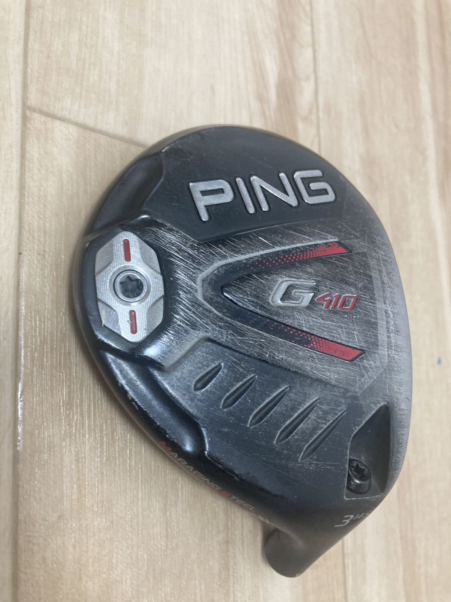 期間限定30%OFF! 名器 PING 3番ウッド 14.5度 3w ピンg410 ピン