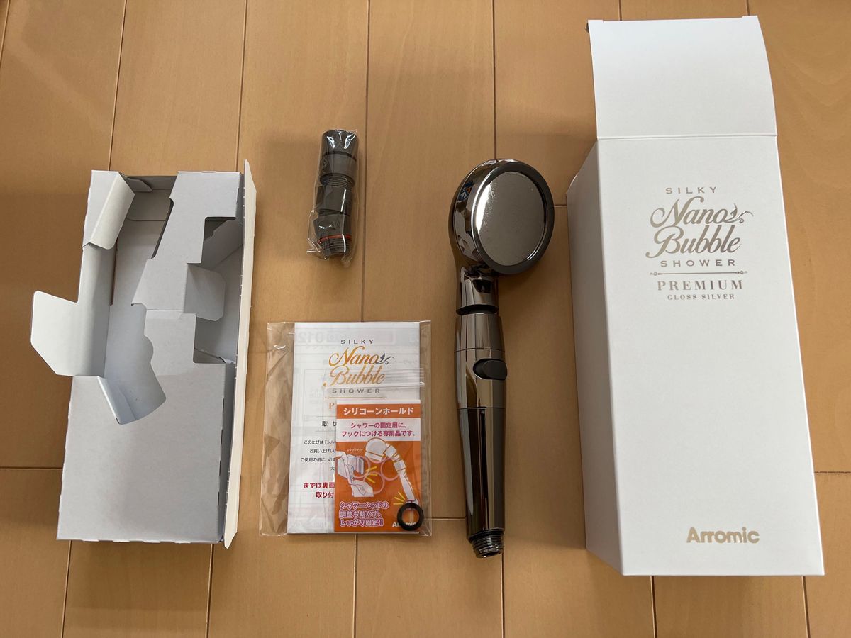 アラミック シャワーナノバブルシャワーヘッド ジャパネット