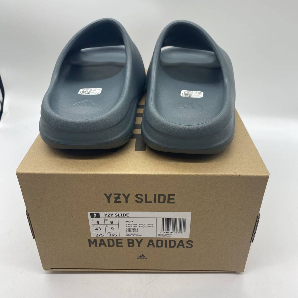 【28cm】新品 adidas YEEZY SLIDE Slate Marine アディダス イージー スライド スレートマリン サンダル 4508_画像4