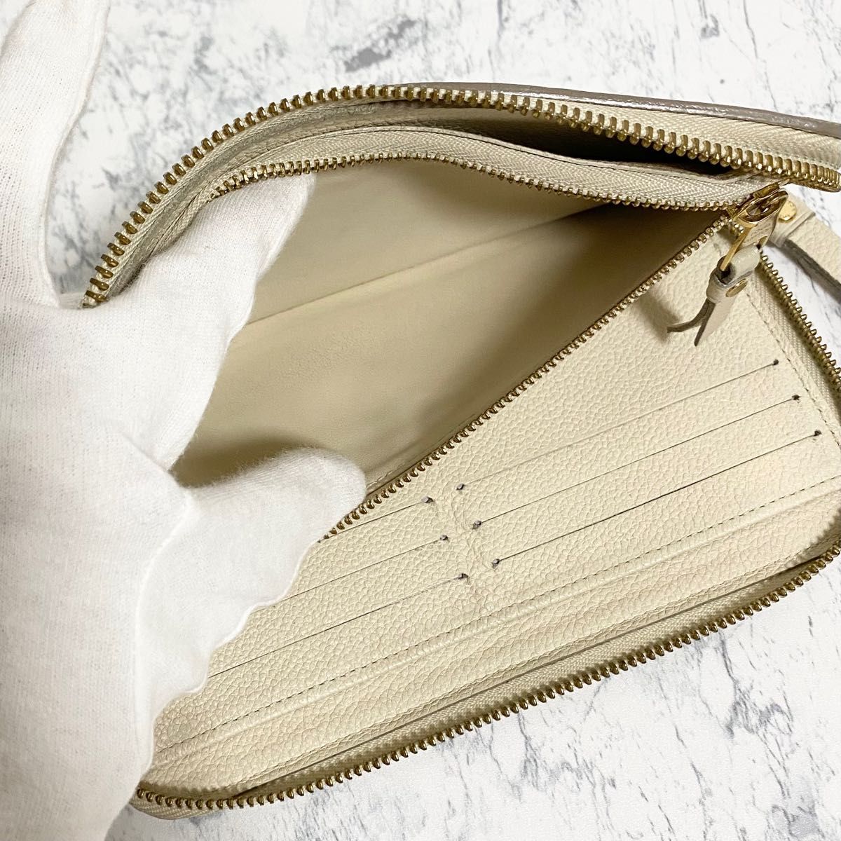 ルイヴィトン アンプラント スクレットロン ジッピーウォレット 長財布 LOUIS VUITTON