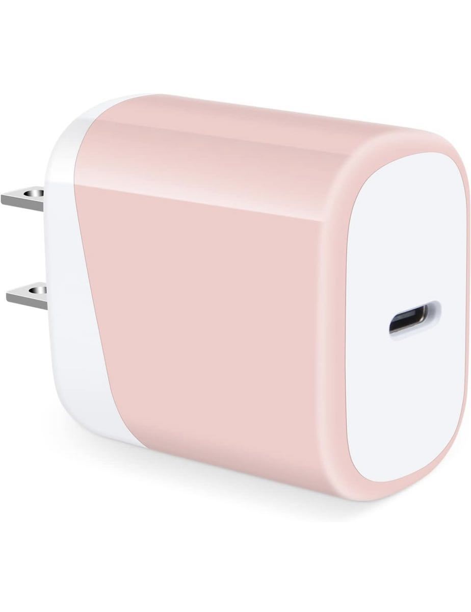 iPhone15充電器 20W USB-C電源アダプタ PD3.0対応/PSE認証USB急速充電器 Type-C タイプC 充電器 USB コンセント ACアダプター