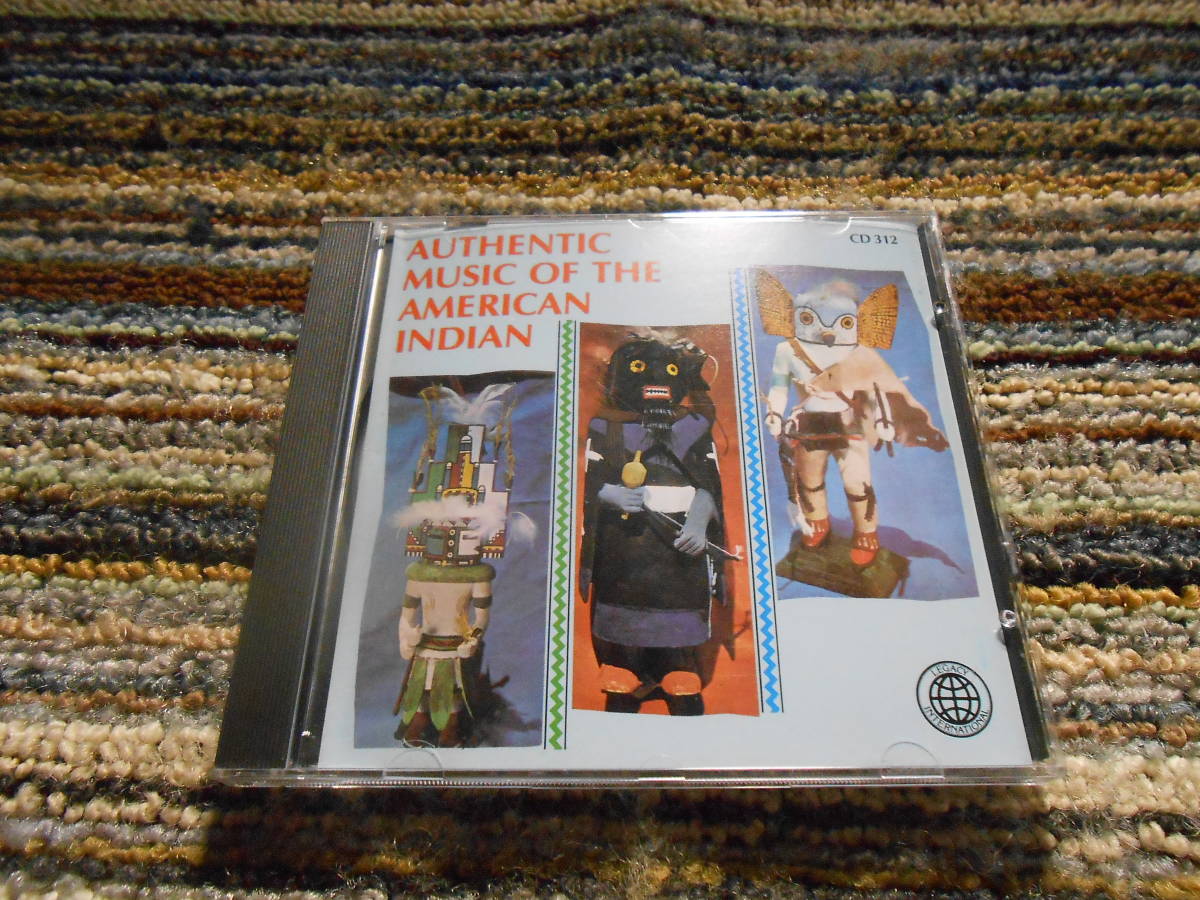 ◎レア廃盤。authentic music of the american indian ネイティブアメリカン伝統音楽　_画像1