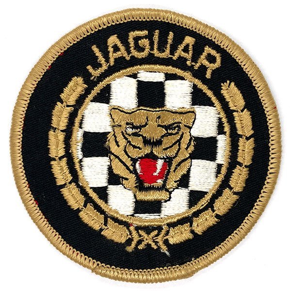 ジャガー ビンテージ パッチ JAGUAR Vintage Patch 車 イギリス イギリス車 英 ワッペン England Car Wappen_画像1