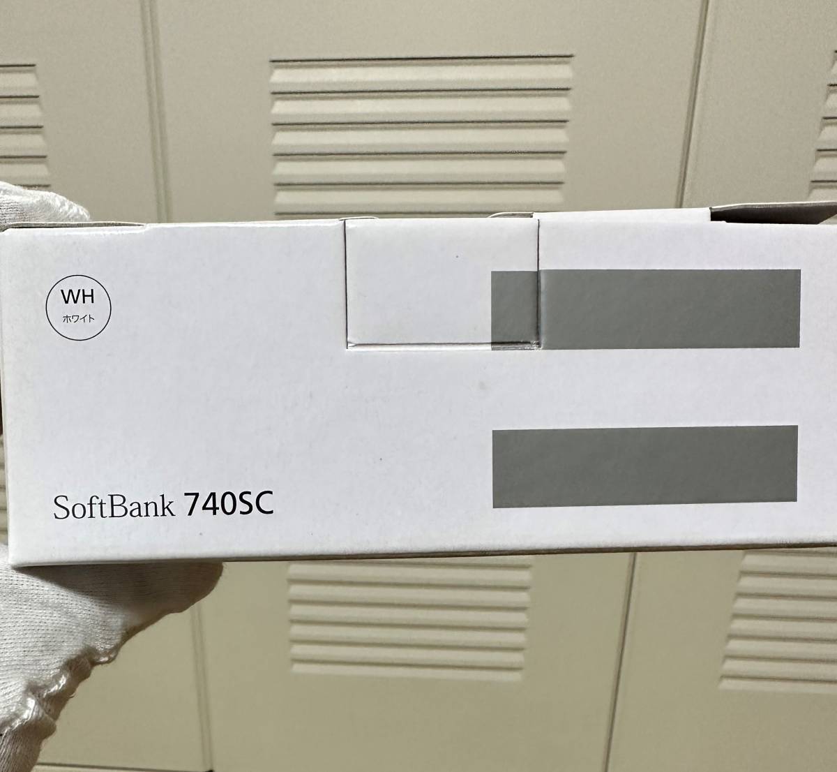SoftBank 740SC ホワイト 白ロム 赤外線通信 サムスン電子 SAMSUNG プリモバイル 海外使用可機種 ガラケー プリペイド携帯 プリケー_画像4