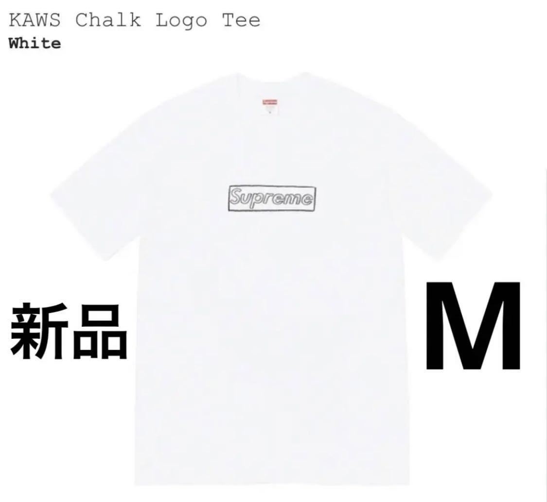 国内正規 Mサイズ Supreme シュプリーム Kaws カウズ Chalk Logo Tee