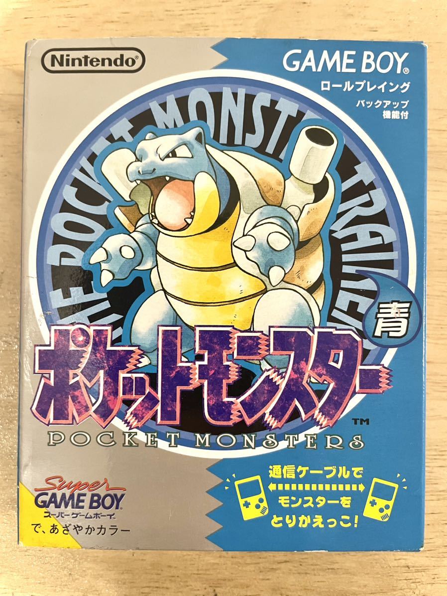 POCKET MONSTER ポケットモンスター青 任天堂 DM...+sobrape.com.br