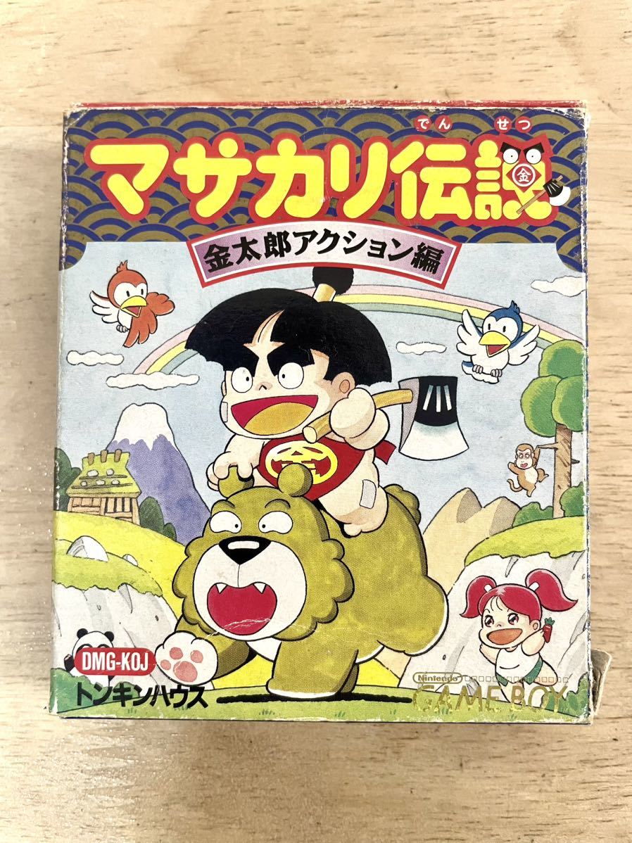 【限定即決】マサカリ伝説 金太郎アクション編 TONKINHOUSE トンキンハウス DMG-KOJ 箱-取説あり N.2264 ゲームボーイ アドバンス レトロ