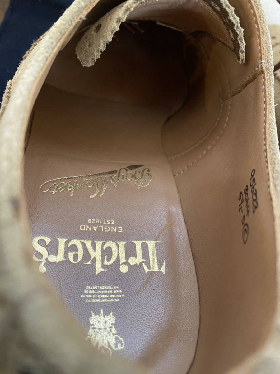 ボーイズマーケット 別注 トリッカーズ size 5 1/2 5 5 ボーイズマーケット 別注 トリッカーズ size 5 1/2 5 5