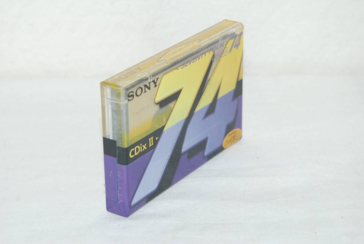 新品 未開封 SONY CDIXⅡ ハイポジ C-74CDX2E カセットテープ ハイポジション クロム クロムテープ_画像3