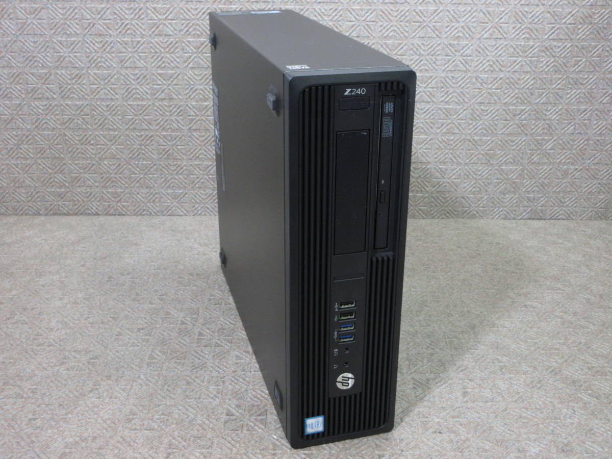 超可爱 3.60GHz E3-1270v5 Xeon / Workstation SFF Z240 【※HDD無し