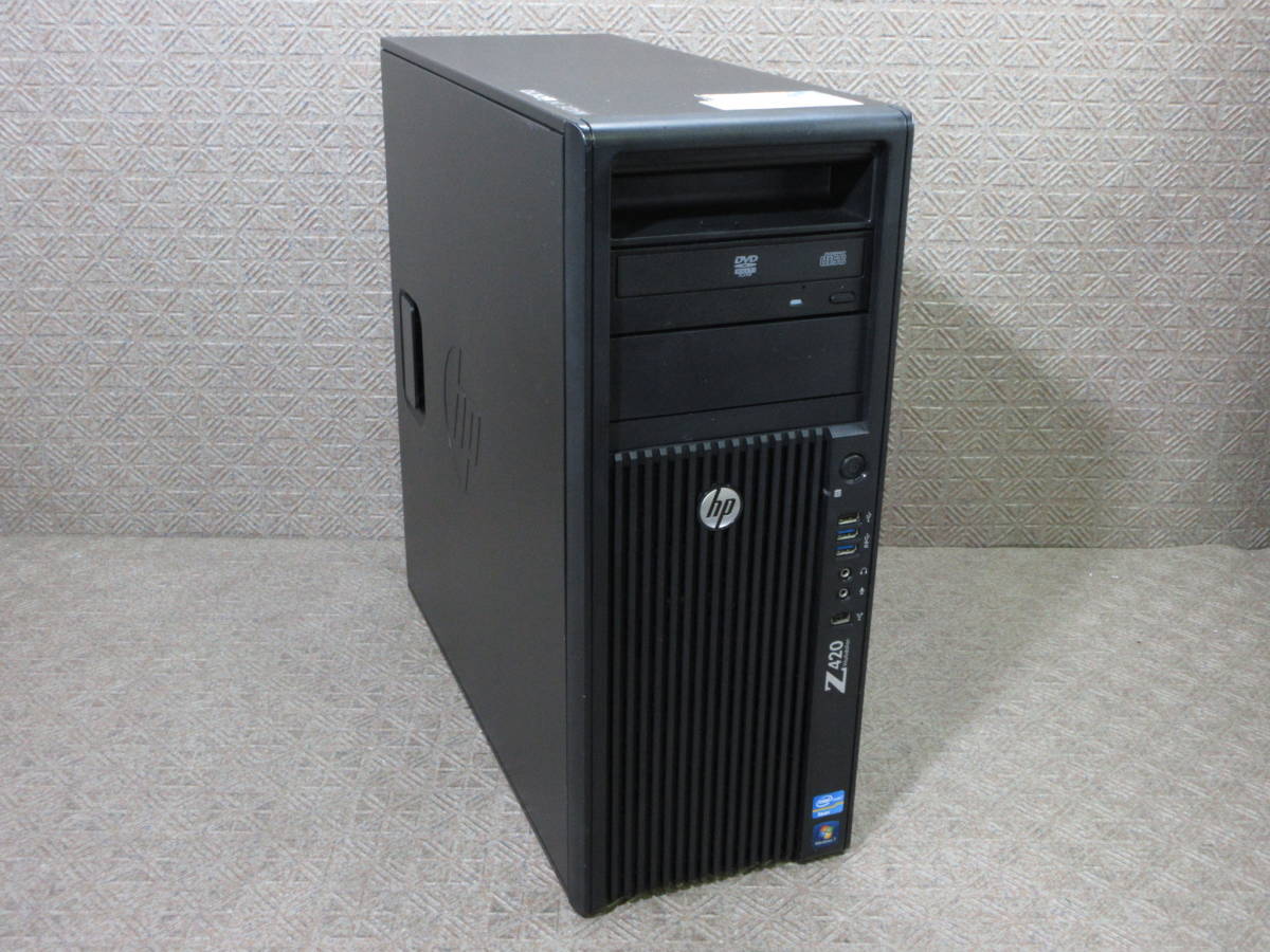 独特の素材 / Workstation Z420 【※HDD無し】HP Xeon No.Q936 / DVD