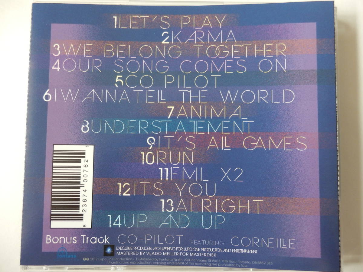 CD/カナダ: シンセ- ポップ/Kristina Maria - Tell The World/Let's Play:Kristina Maria/We Belong Together:Kristina Maria/Co-Pilot_画像2